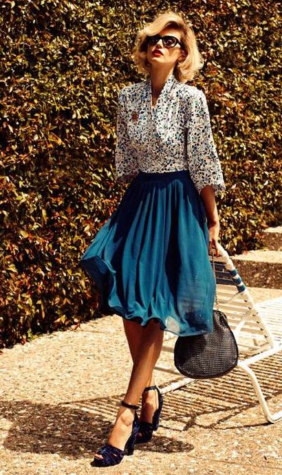 How to Wear Midi Skirts - 20 Hottest Summer Midi Skirt Outfit Ideas