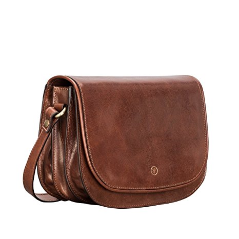 Maxwell Scott Luxury Tan Country Handbag (MedollaM) - Medium