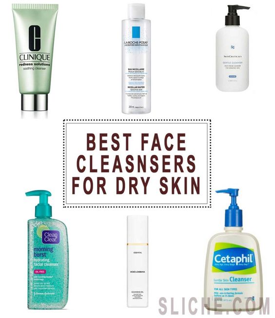Best face cleansers for dry skin