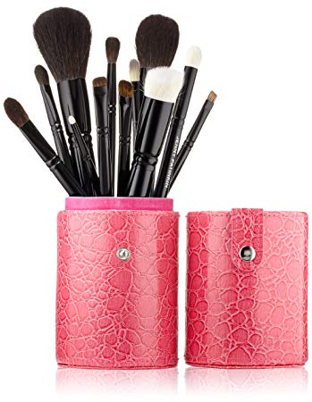 Lazy Perfection by Jenny Patinkin 12 Brush Complete Collection with Pink Case