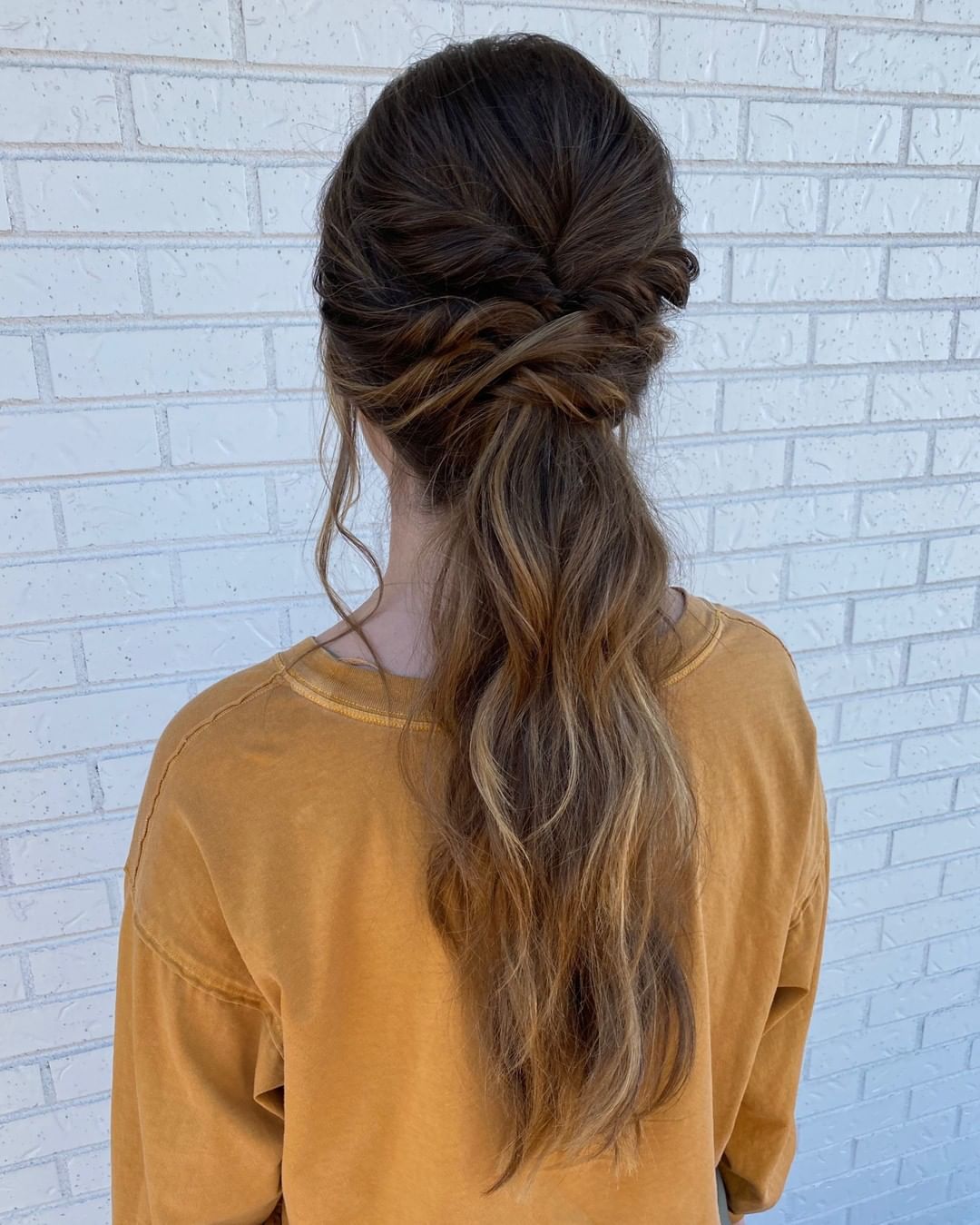 cute braided hairstyles - loose braid