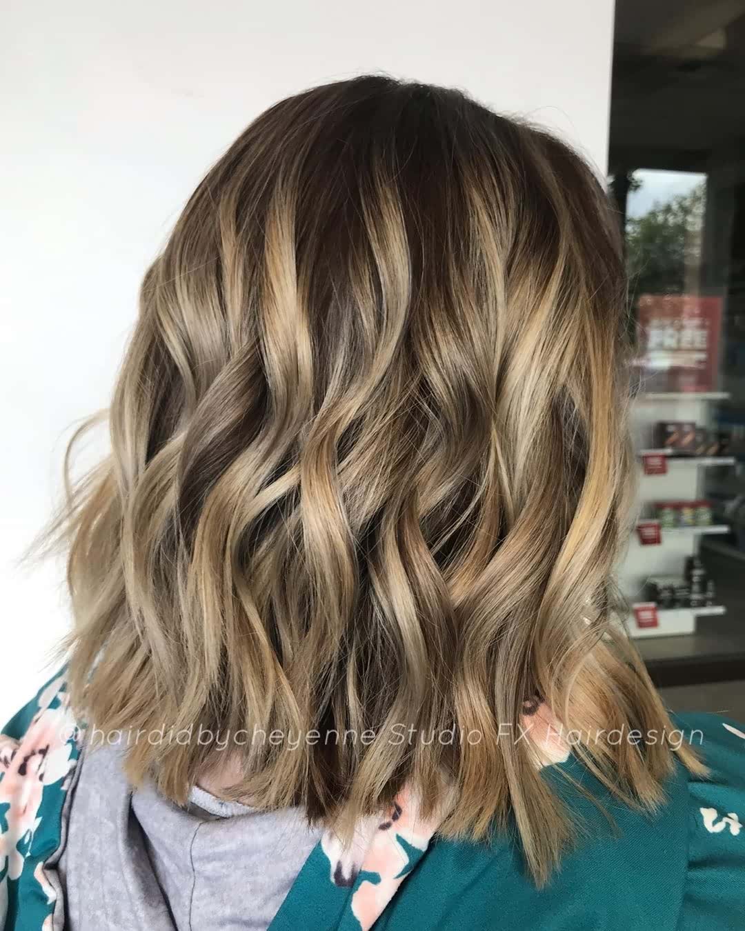 layered hairstyles with soft waves