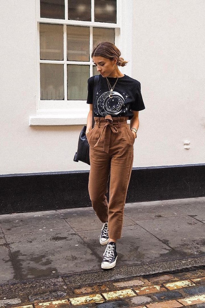 Brown Pants Outfit Best Looks For Women 2023  Fashion Canons