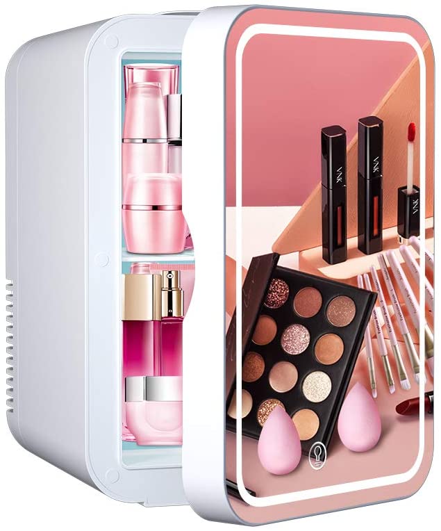 Mini Fridge 6 Liter Portable Beauty Makeup Skincare Fridge Cosmetics Refrigerator