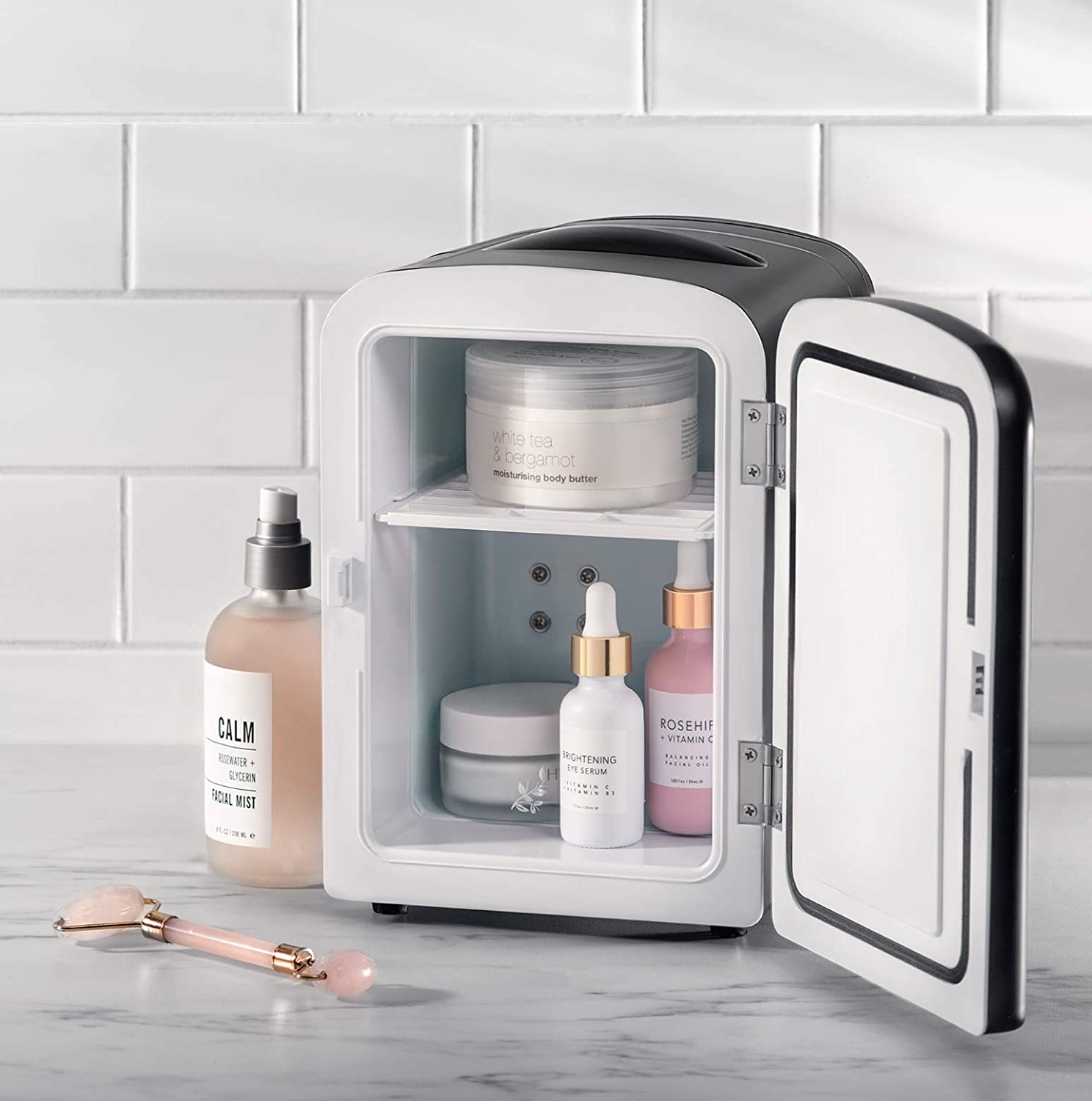 best Mini Portable beauty Fridge- Cools Or Heats and Provides Compact Storage For Skincare