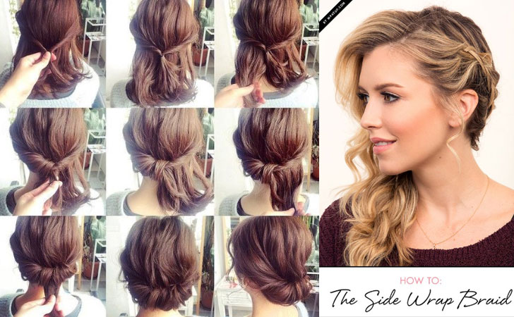 12 Cute and Easy Hairstyles that Can Be Done in a Few Minutes  Beauty and  Blush