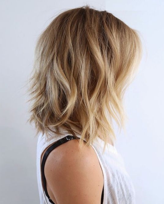 40 Amazing Medium Length Hairstyles & Shoulder Length Haircuts 2019