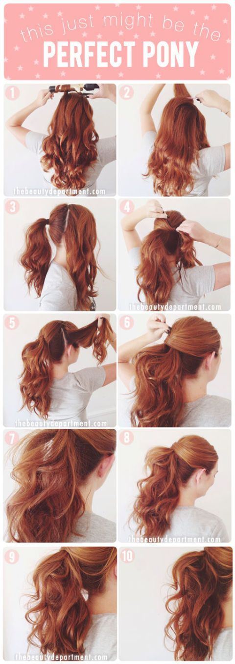 Hairstyles For Thick Hair Step By Step