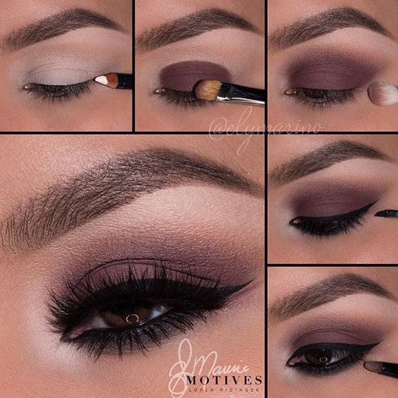 Step By Step Eye Makeup For Brown Eyes Swinglasopa