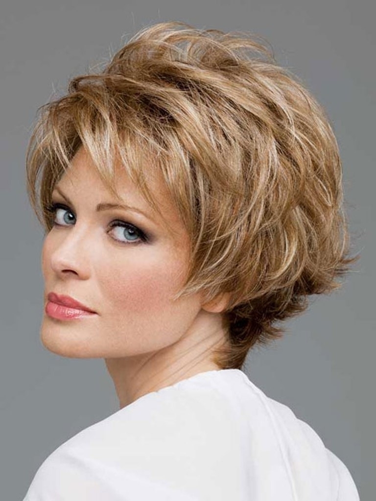 89  Short hairstyles for thick hair over 50 2019 for Oval Face