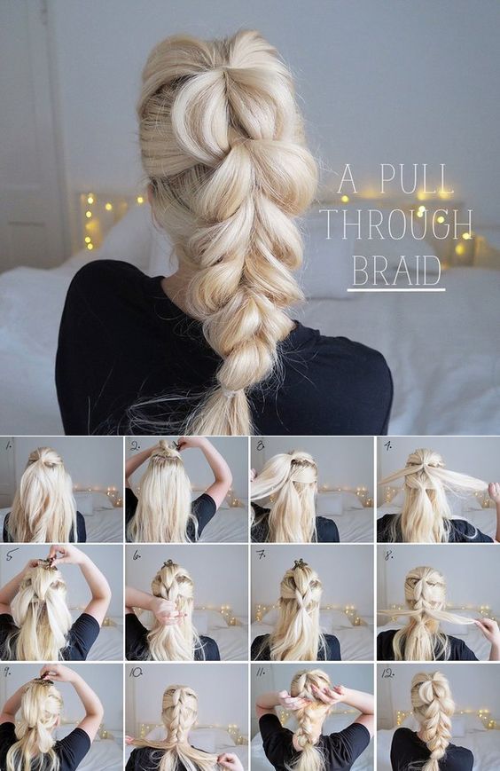 60 Easy Step by Step Hair Tutorials for Long, Medium,Short Hair Her