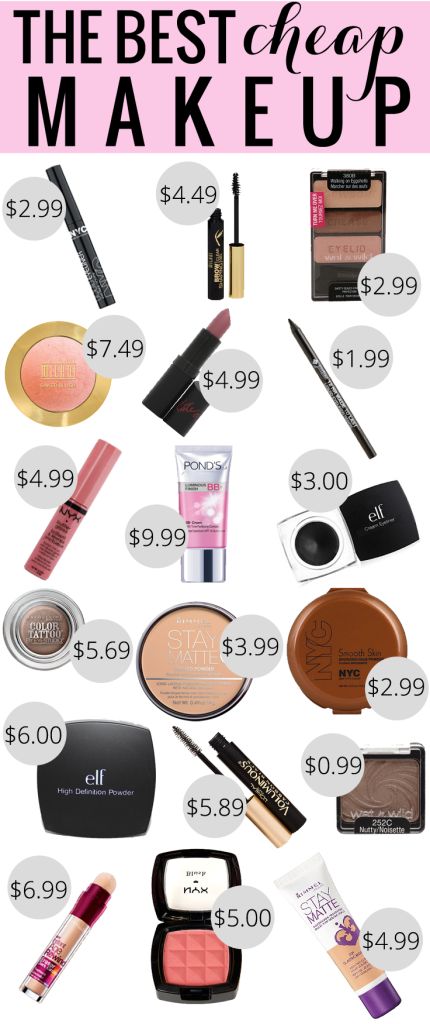 makeup products names and uses
