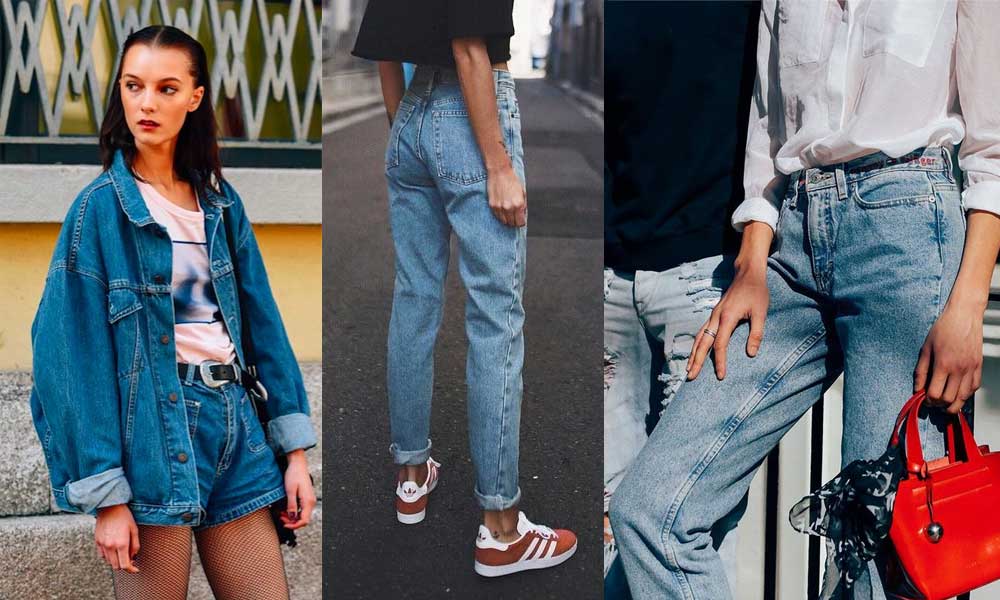 How to Wear Vintage Denim - Vintage Denim Fashion - denim jeans, jackets