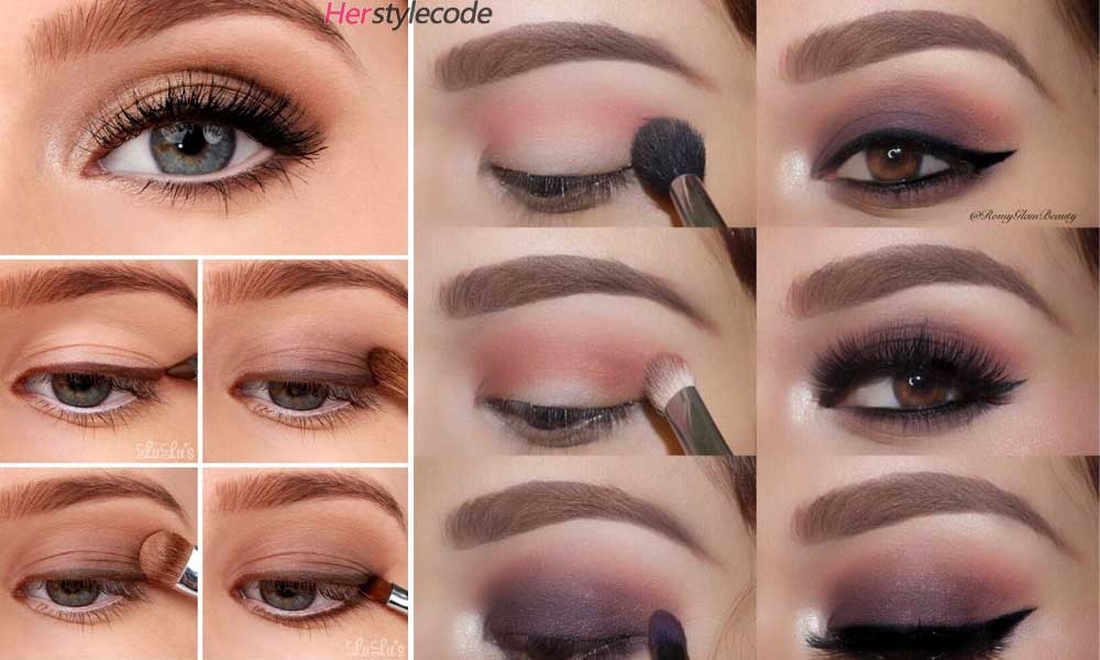 10 Easy Step By Step Makeup Tutorials For Beginners - Her Style Code
