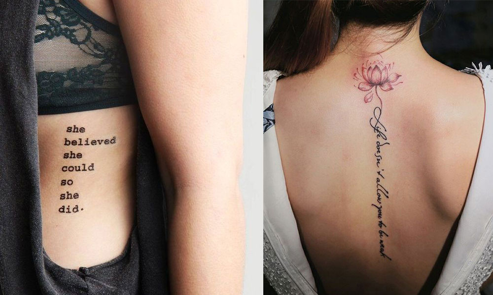 The Placement of Letter Tattoos A comprehensive Guide  Certified Tattoo  Studios