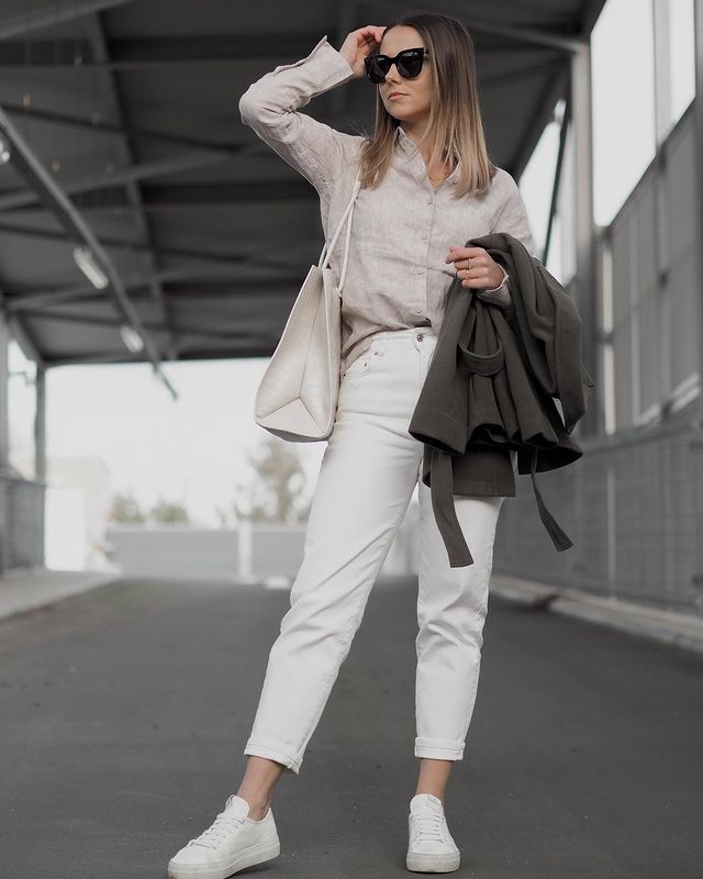 How to Wear White Jeans with This Season's Top New Fashion Trends - Her ...