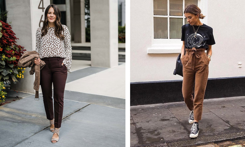 How To Style Brown Pants 30 Best Outfit Ideas For Women With Brown Pants Her Style Code 6454