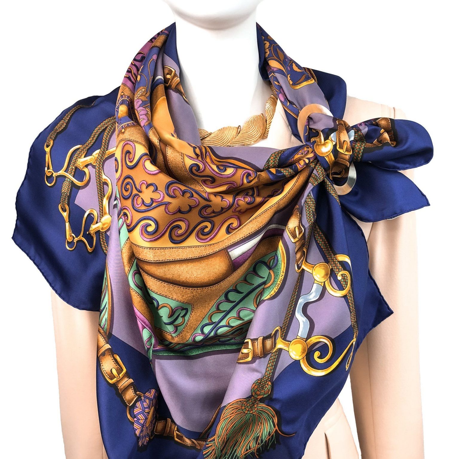 How to Wear a Hermès Scarf Like a Paris Model! - Her Style Code