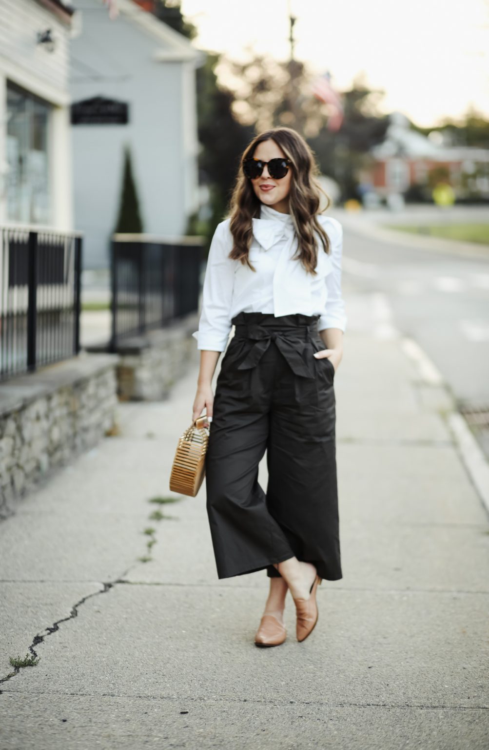 How to Wear Paperbag Pants 16 Paper Bag Pants Outfit Ideas Her Style