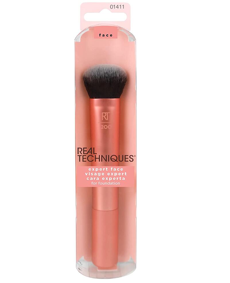 Real Techniques Professional Foundation Makeup Brush, For Even Streak Free Application