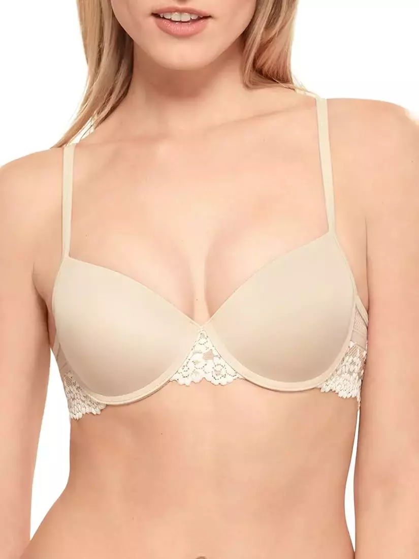 Wacoal Womens Petite Embrace Lace Push Up Bra