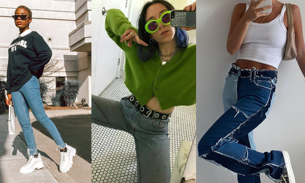 How to wear Skinny Jeans with Y2K - Her Style Code