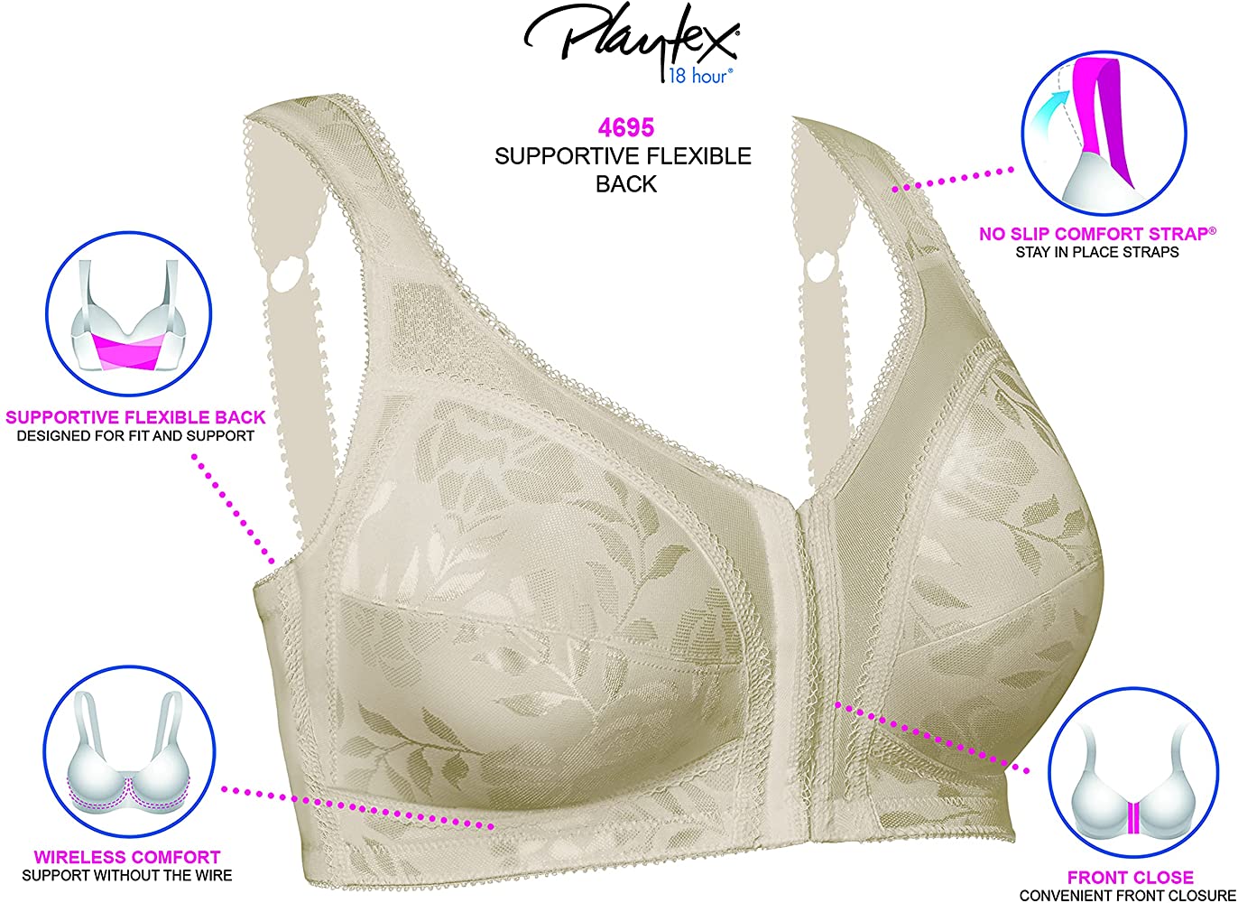 7 Best Front Closure Bras: Comfort and Convenience! - Her Style Code