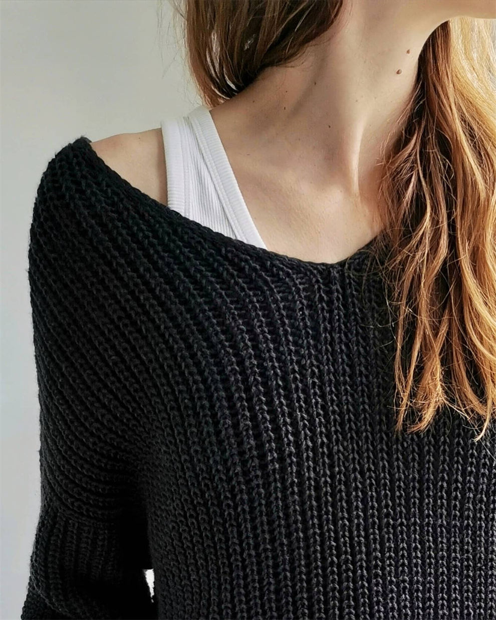 V neck Sweater Outfits for Women06