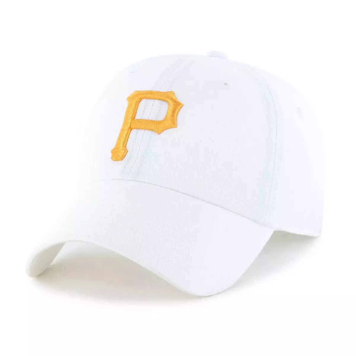 MLB Pittsburgh Pirates White Clean Up Hat