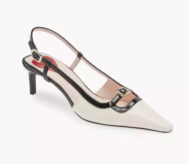 Roger Vivier Mini Buckle Slingback Pumps