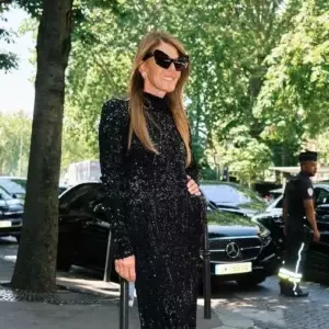 Anna Dello Russo Rocks In Bold Balenciaga Look