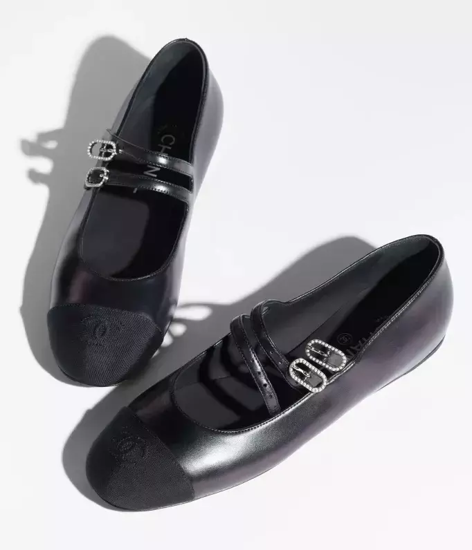 Chanel Mary Jane Flats