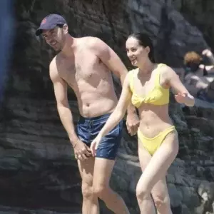 Dakota Johnson Enjoys Malibu Beach In Stylish Hunza G Bikini