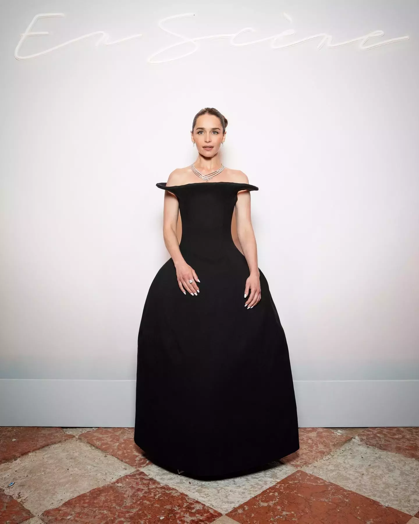 Emilia Clarke Shines in Coperni at Chaumet Gala