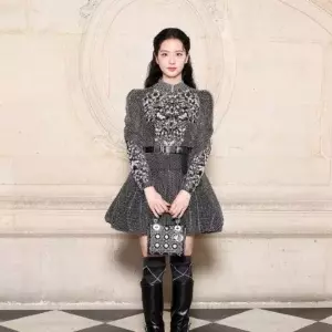 Jisoo Dazzles In Dior Resort At The Dior Couture Show