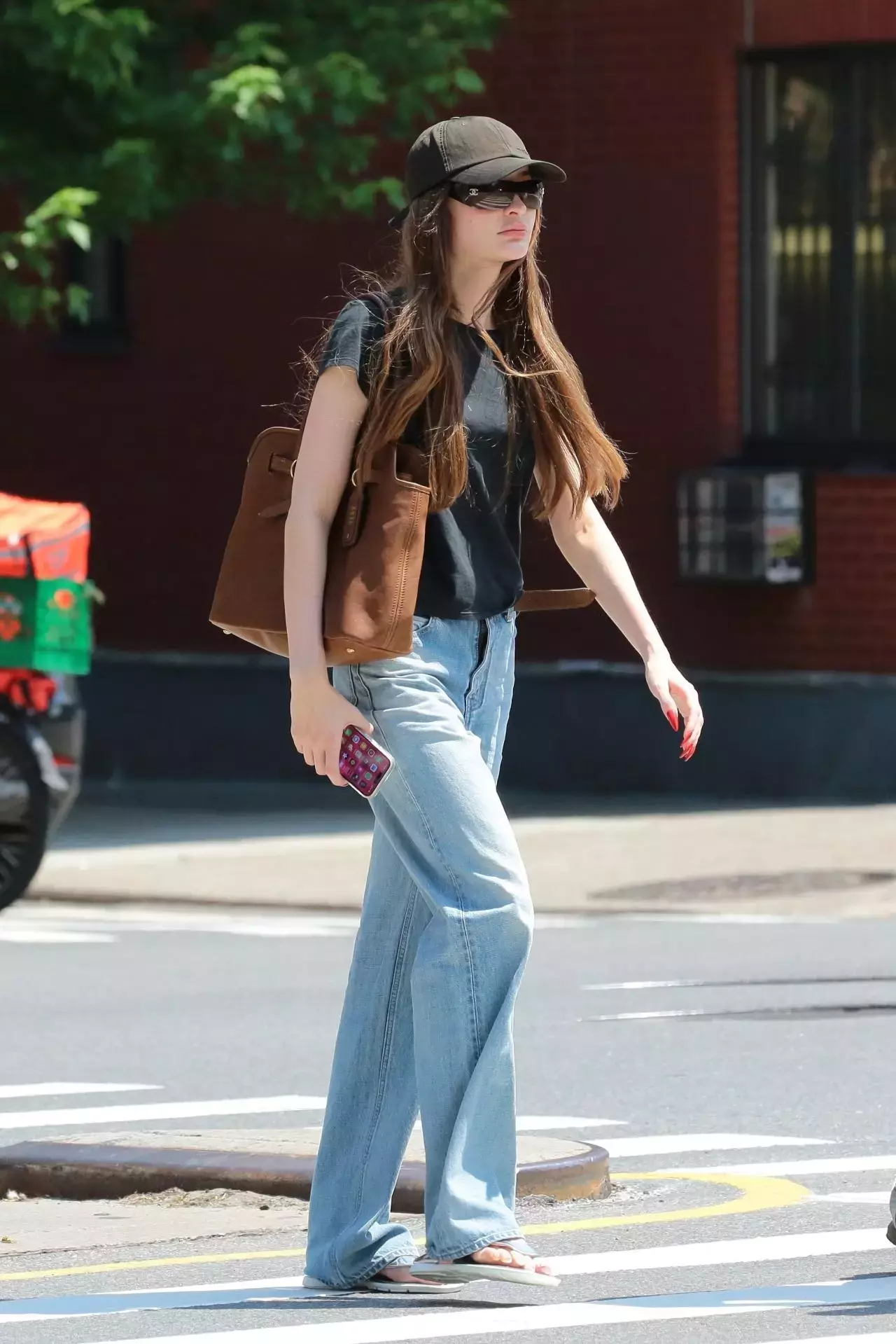 Kim Petras Casual Chic Street Style in New York