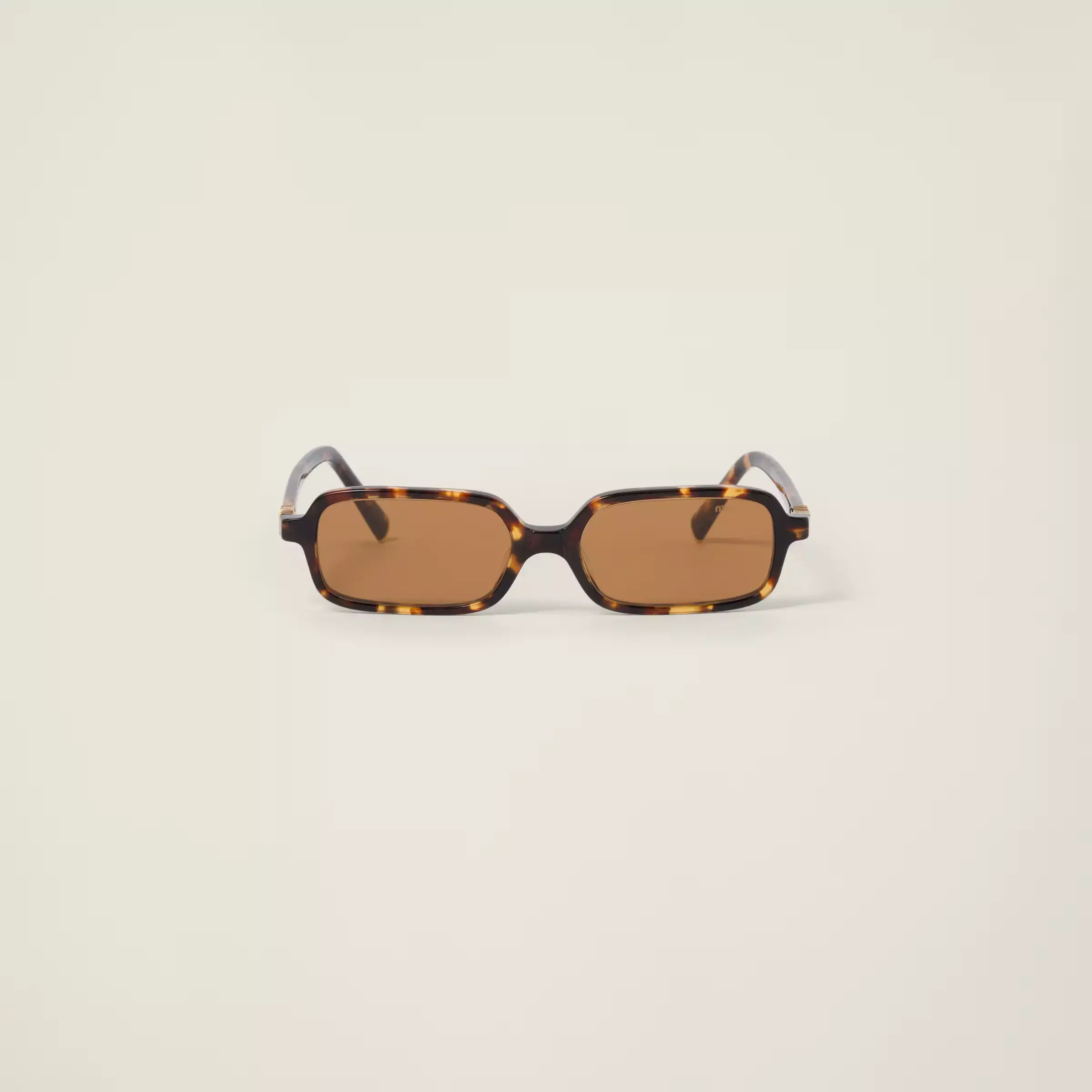 Miu Miu Miu Regard Sunglasses In Camel Beige Lenses