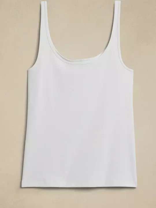 Refined Scoop Neck Tank