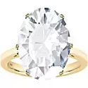 Solow Co. Oval Diamond Engagement Ring