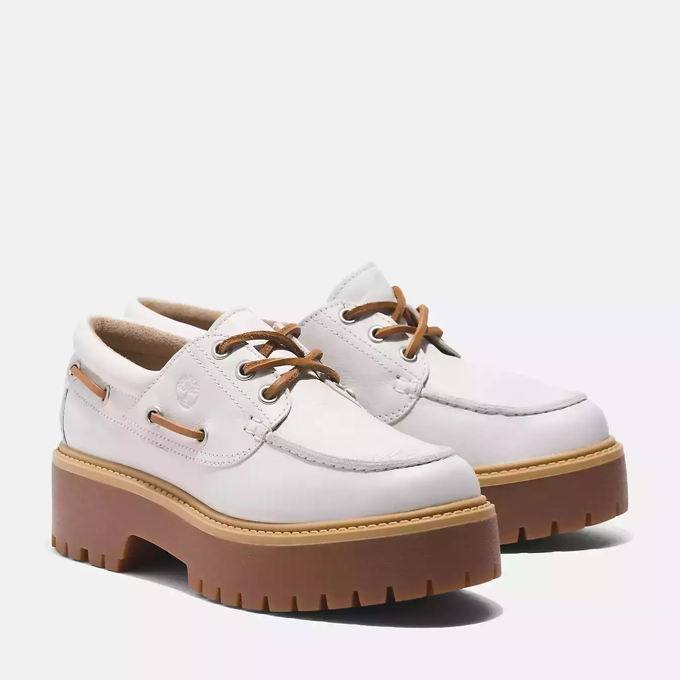 Stone Street Platform Boat Shoe