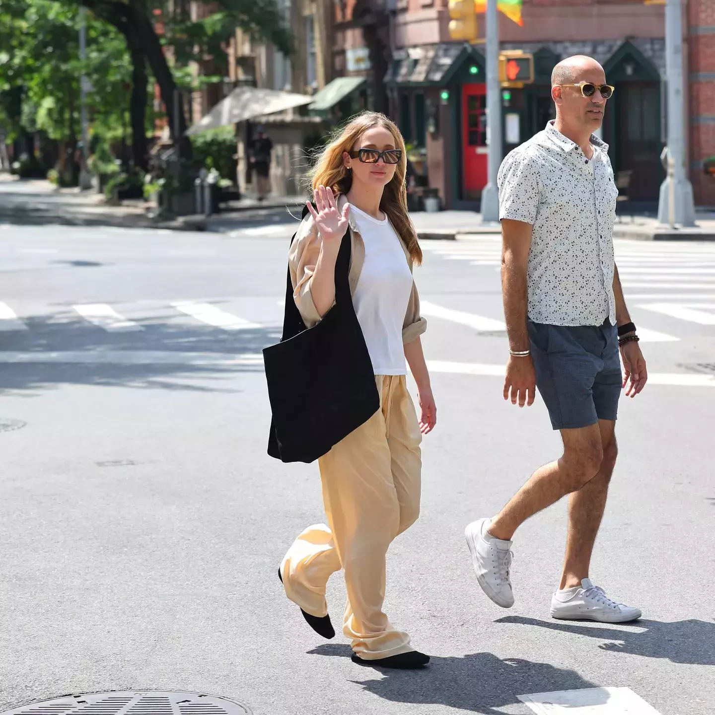 Jennifer Lawrences Easy Street Style