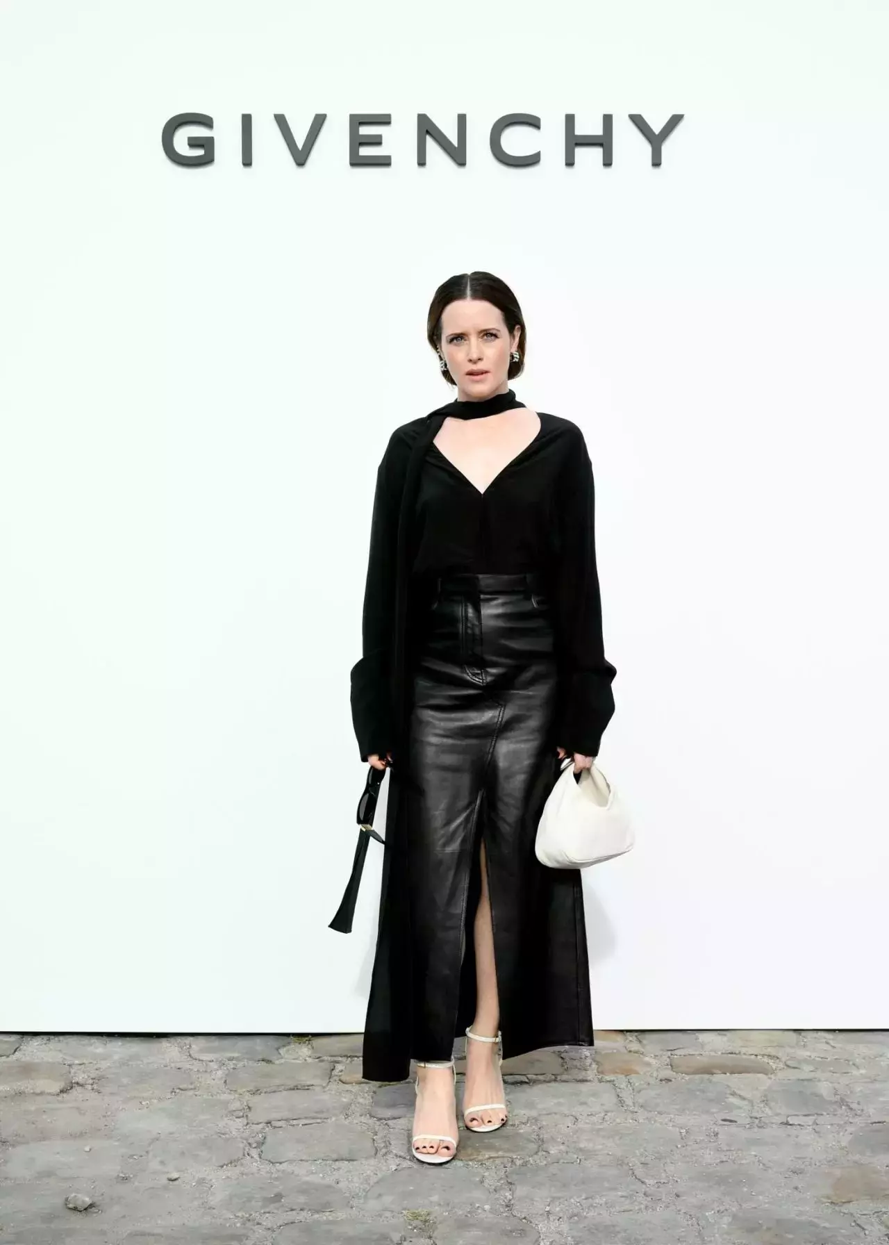 Claire Foy Givenchy Fashion Show In Paris