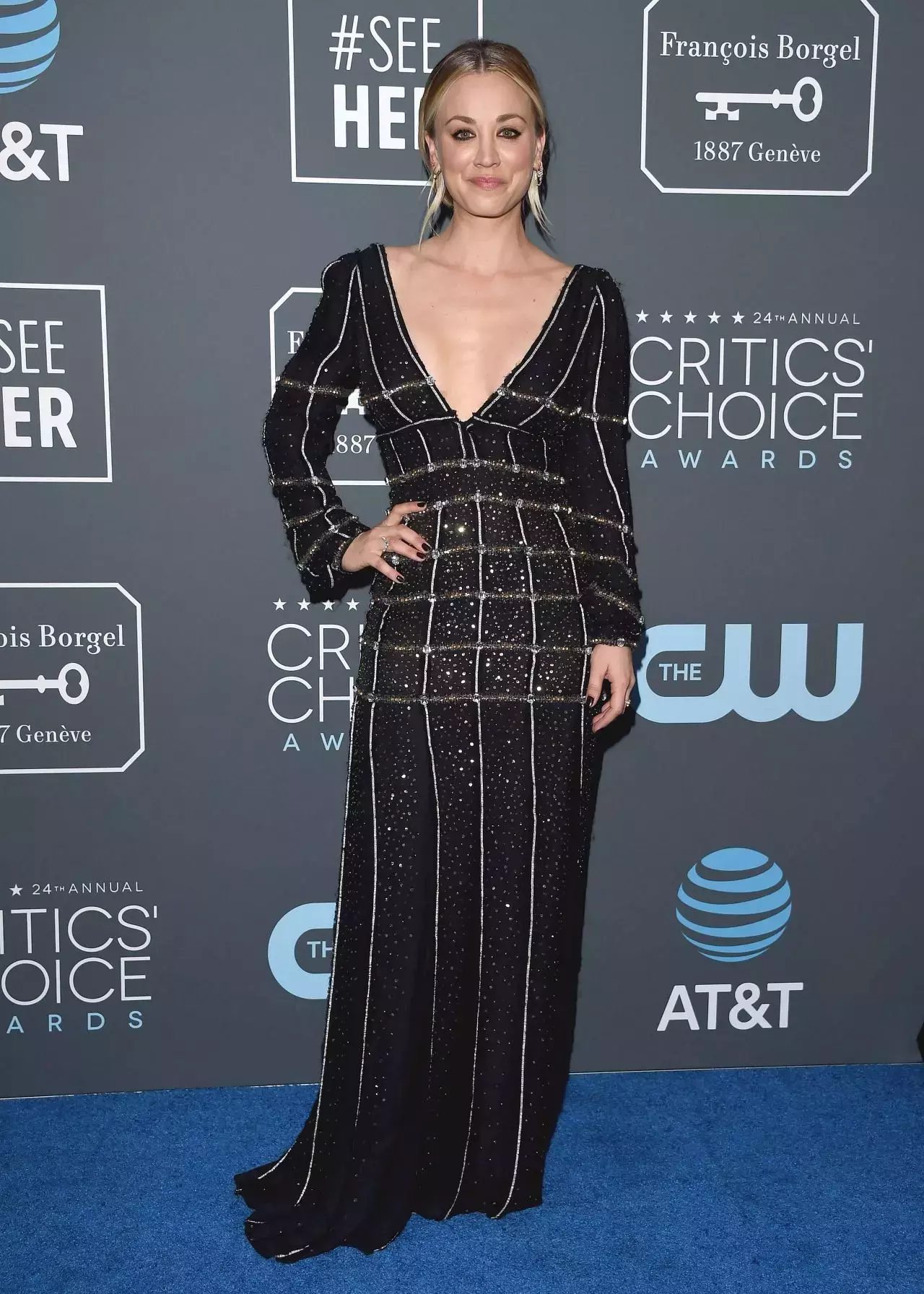 Kaley Cuoco Critics Choice Awards