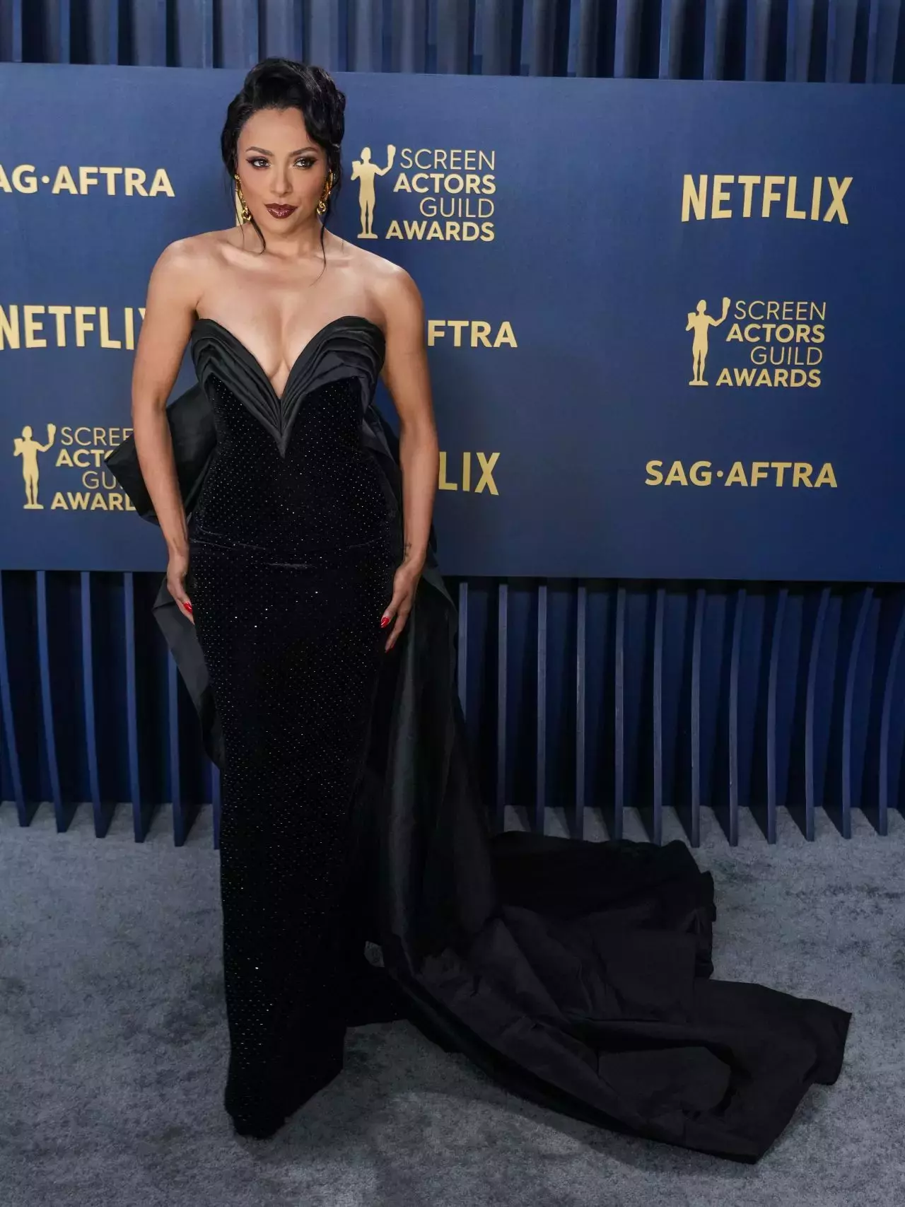 Kat Graham At Screen Actors Guild Awards In Los Angeles