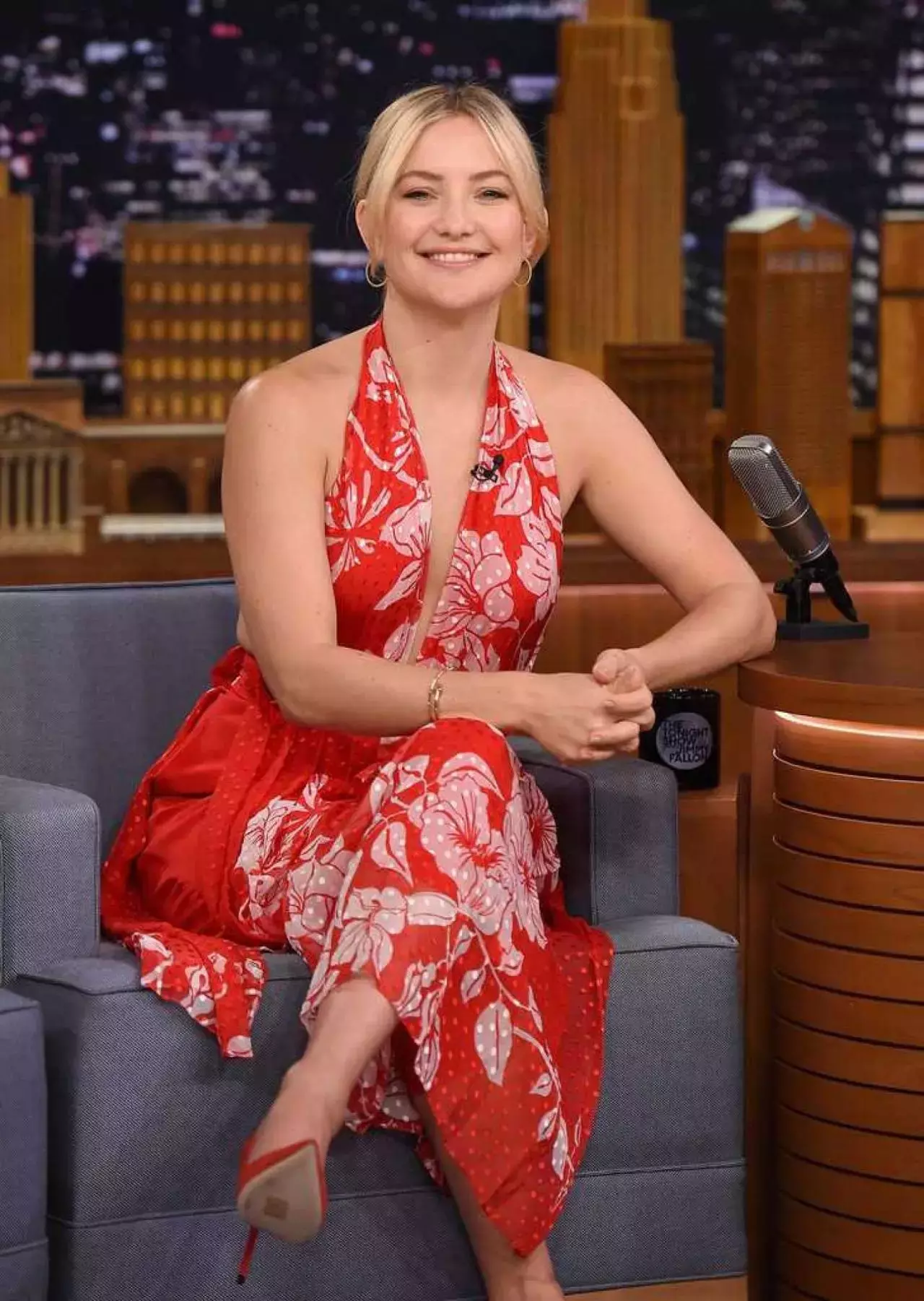 Kate Hudson The Tonight Show With Jimmy Fallon In New York City