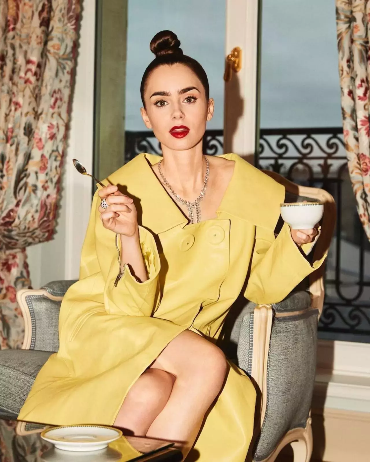 Lily Collins Io Donna March More Photos