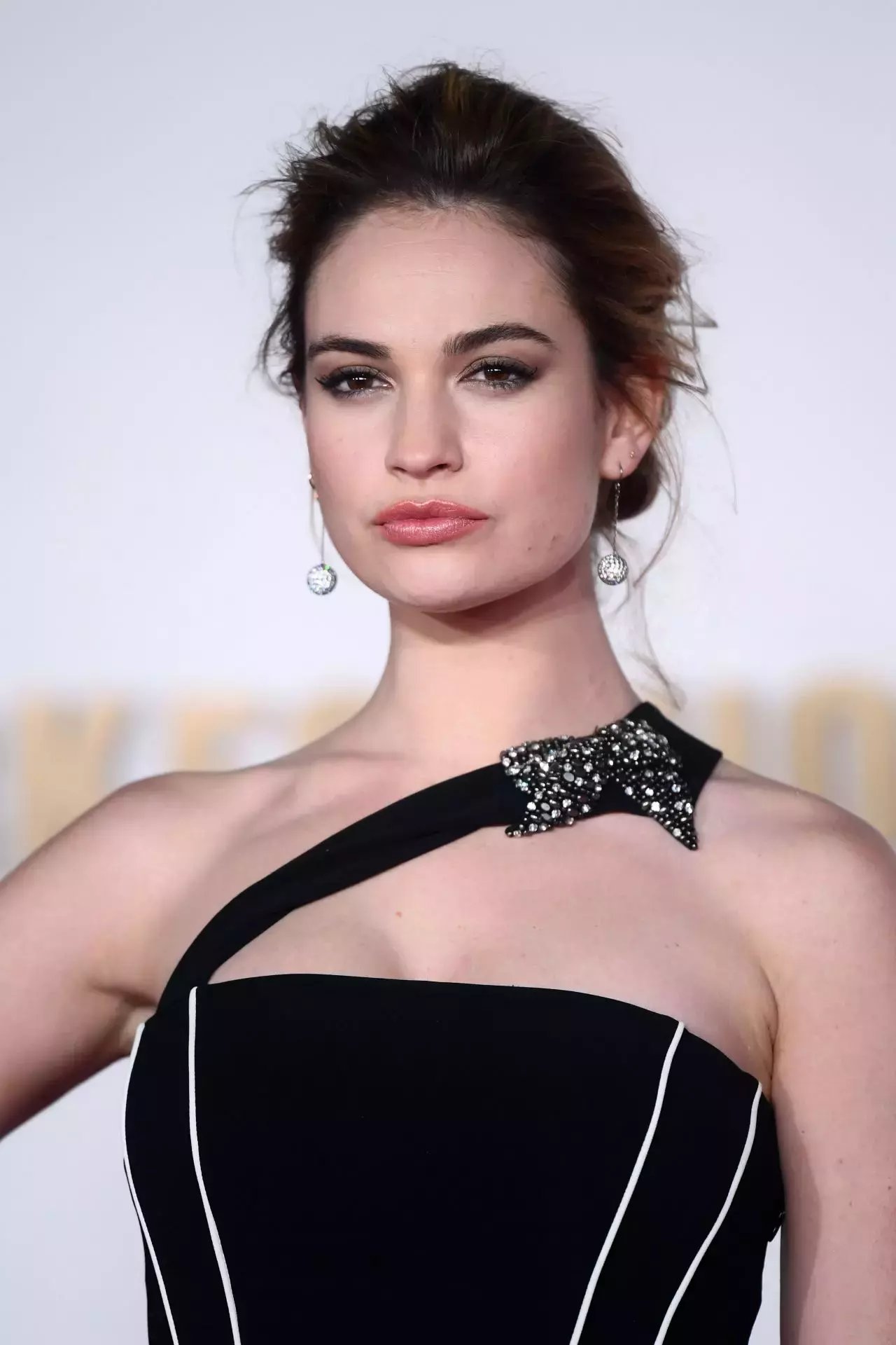 Lily James Darkest Hour Premiere In London