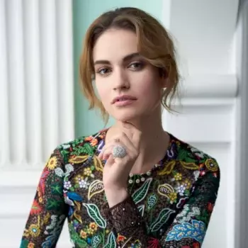 Lily James Photoshoot For Harper S Bazaar Magazine Uk December _1