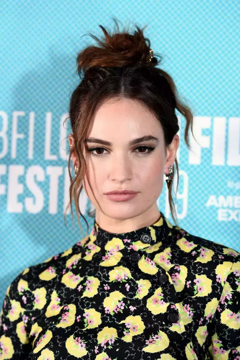 Lily James Rare Beasts Premiere At Bfi London Film Festival