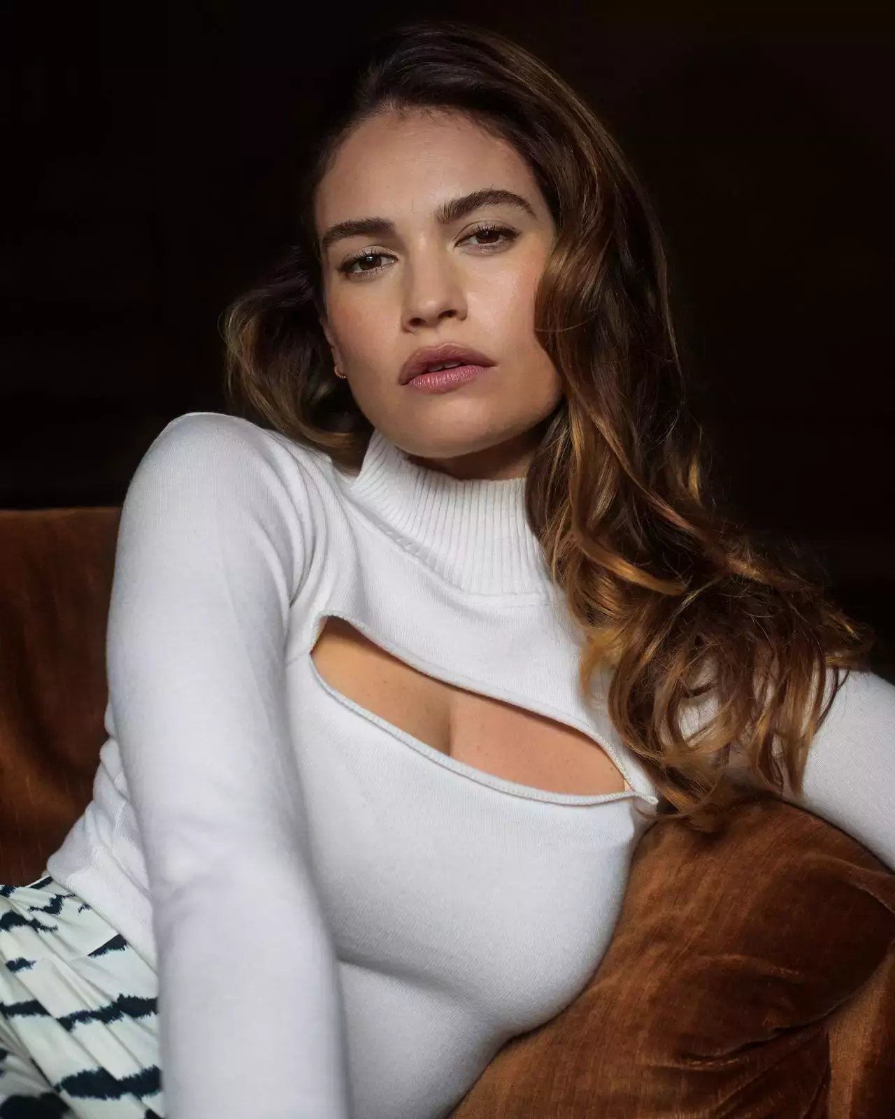 Lily James Rolling Stone February